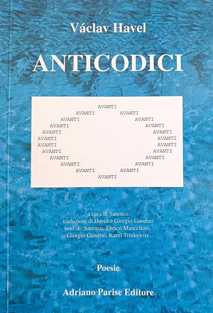 Anticodici. Poesie - copertina