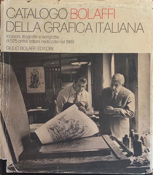 Catalogo Bolaffi Della Grafica Italiana - copertina