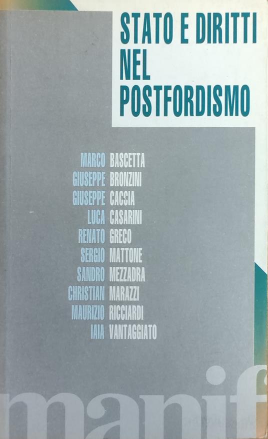 Stato E Diritti Nel Postfordismo - copertina