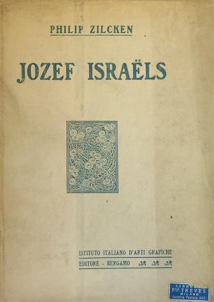 Jozef Israels - Philip Zilcken - copertina