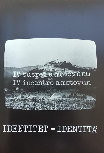 Identitet = Identita' - copertina
