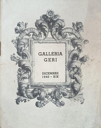 Esposizione E Vendita All'Asta Di Una Raccolra Di Pittura Dell'Ottocento E Contemporanea - copertina