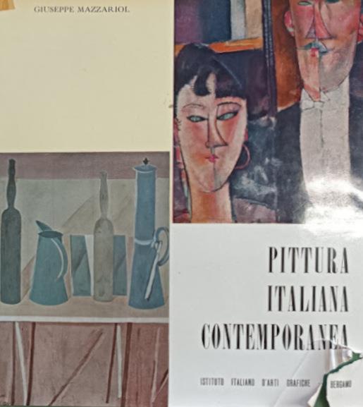 Pittura Italiana Contemporanea - Giuseppe Mazzariol - copertina