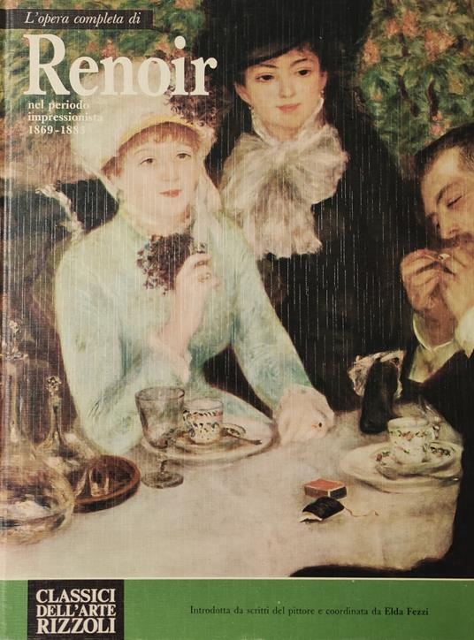Renoir Nel Periodo Impressionista 1869-1883 - copertina