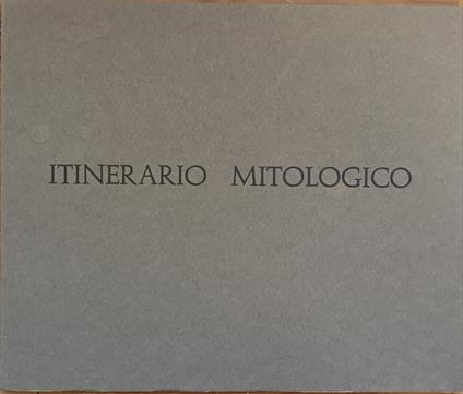 Itinerario Mitologico - copertina