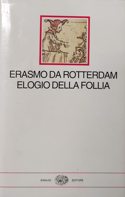 Elogio Della Follia - Erasmo da Rotterdam - copertina