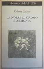 Le Nozze Di Cadmo E Armonia