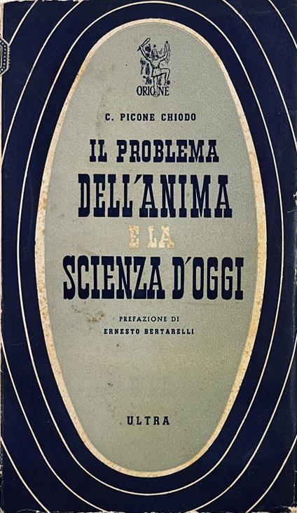Il Problema Dell' Anima E La Scienza D'Oggi - copertina