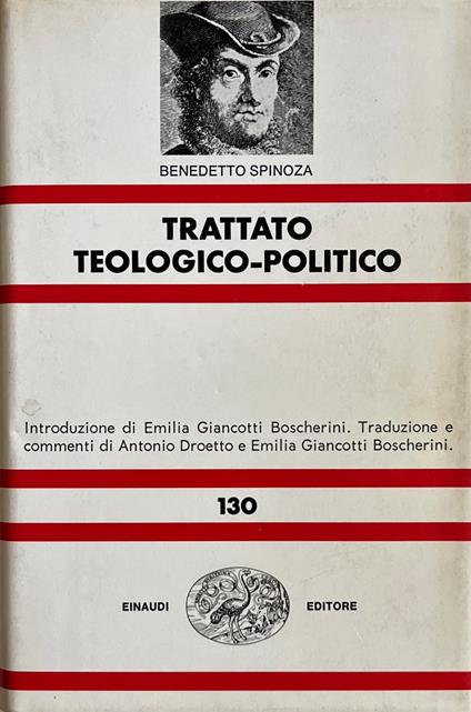 Trattato Teologico - Politico - copertina