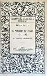 Il Pensiero Religioso Italiano. Dall'Umanesimo Al Giurisdizionalismo