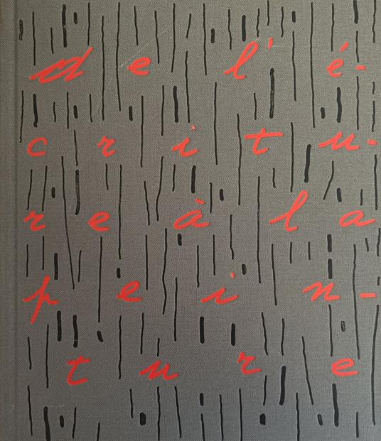 De L'Ecriture A La Peinture - copertina