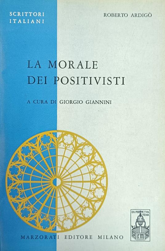 La Morale Dei Positivisti - copertina