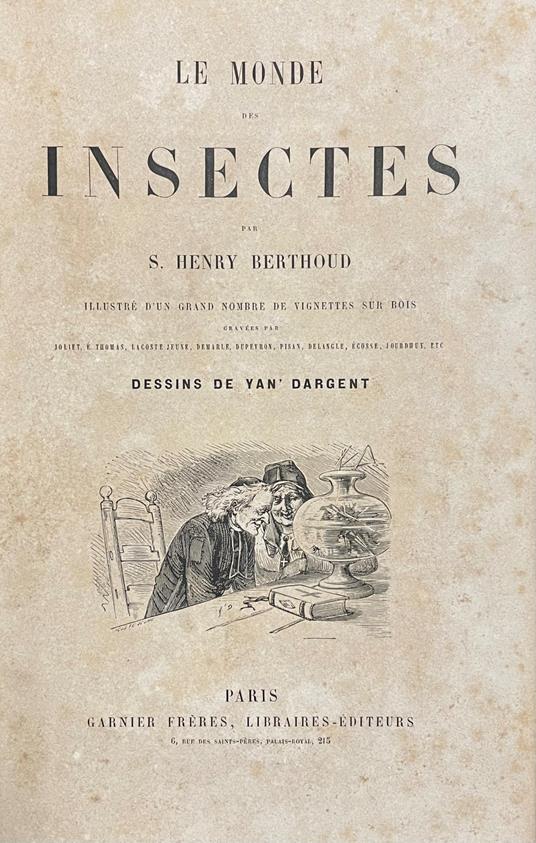 Le Monde Des Insectes - copertina