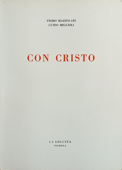 Con Cristo - Primo Mazzolari - copertina