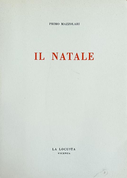 Il Natale - Primo Mazzolari - copertina
