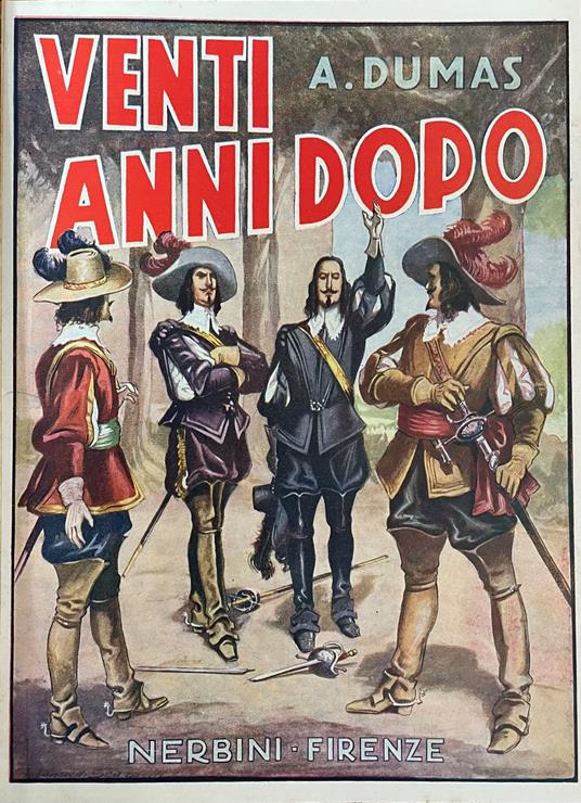 Venti Anni Dopo - Alexandre Dumas - copertina