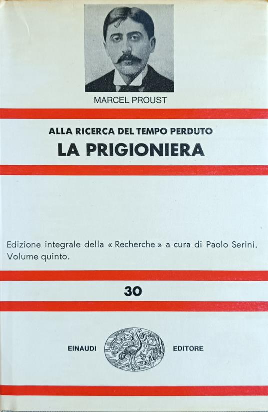 Alla Ricerca Del Tempo Perduto. La Prigioniera - Marcel Proust - copertina