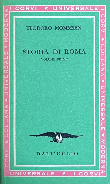 Storia Di Roma - Theodor Mommsen - copertina