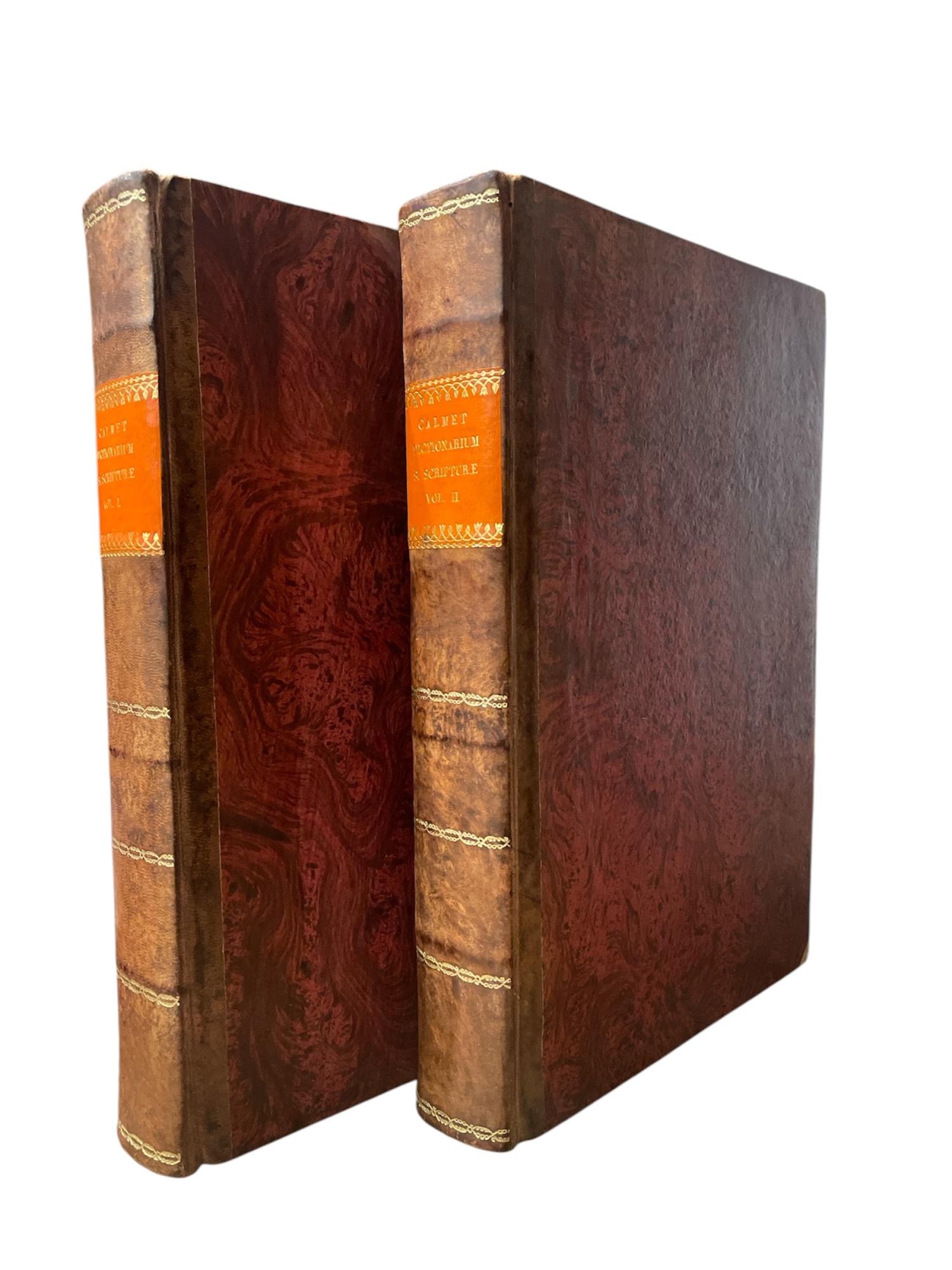 Dictionarium Historicum, Criticum, Chronologicum, Geographicum, Et Literale Sacrae Scripturae, Cum Figuris Antiquitates Judaicas Repraesentantibus