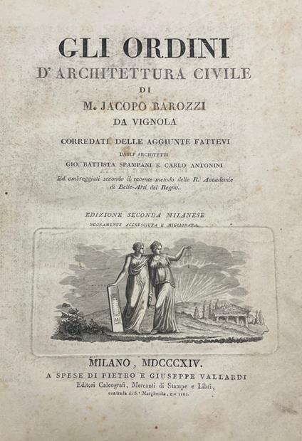 Gli Ordini D'Architettura Civile - copertina