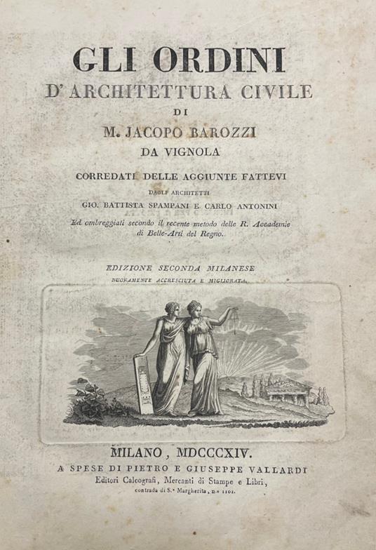 Gli Ordini D'Architettura Civile - copertina