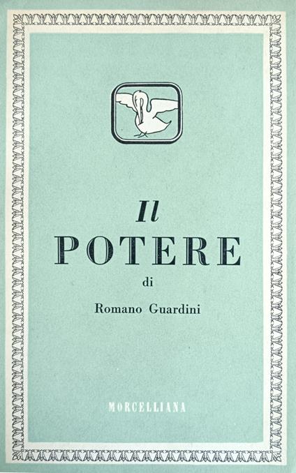 Il Potere - Romano Guardini - copertina