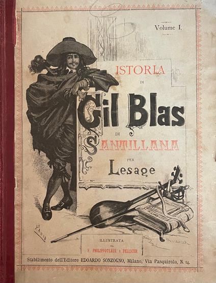 Istoria Di Gil Blas Di Santillana - A.-René Lesage - copertina