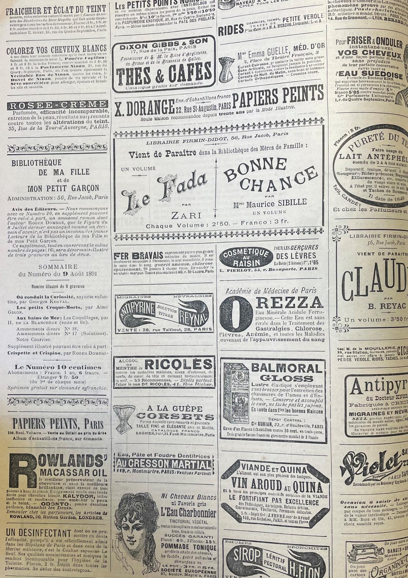 La Mode Illustrée. Journal De La Famille
