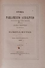 Storia Del Parlamento Subalpino