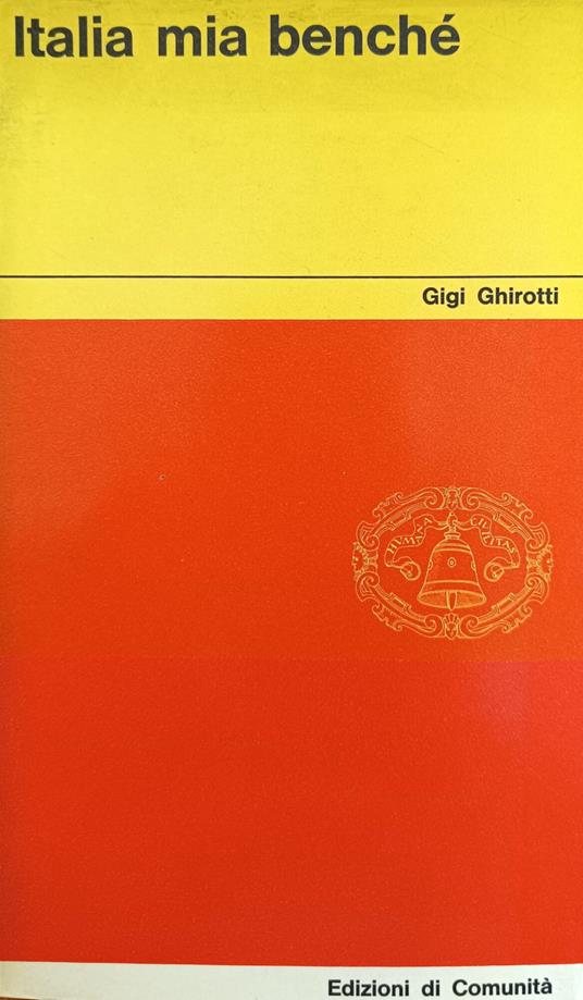 Italia Mia Benché - Gigi Ghirotti - copertina