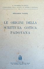 Le Origini Della Scrittura Gotica Padovana