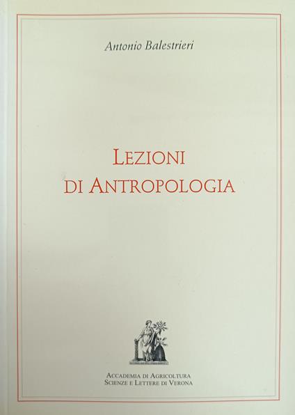 Lezioni Di Antropologia - copertina