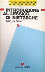 Introduzione Al Lessico Di Nietzsche