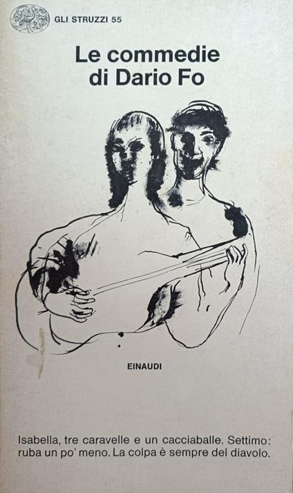 Le Commedie - Dario Fo - copertina