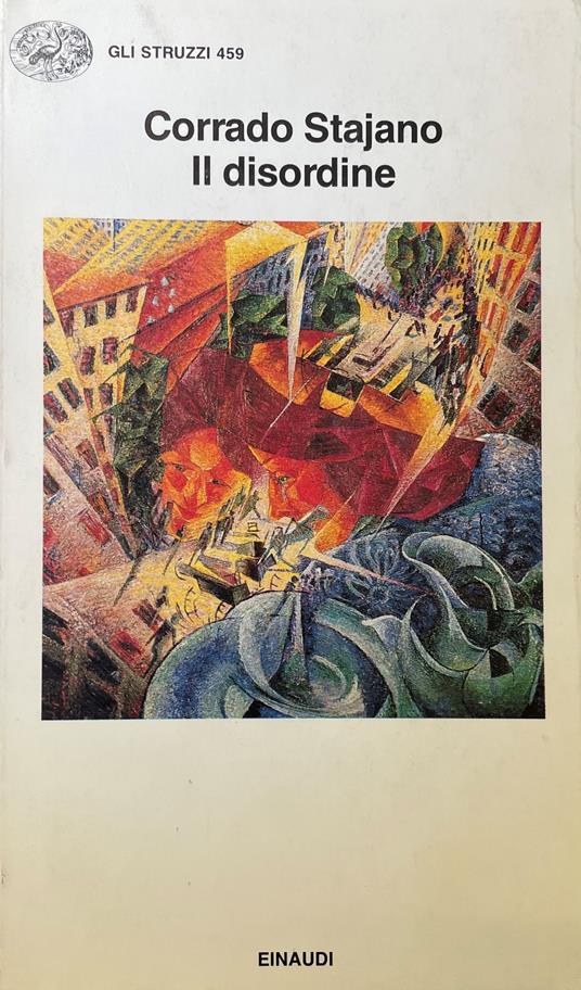 Il Disordine - Corrado Stajano - copertina