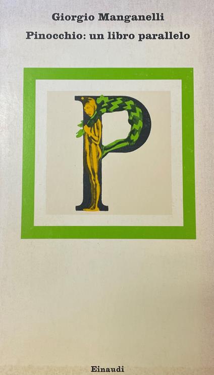 Pinocchio: Un Libro Parallelo - Giorgio Manganelli - copertina