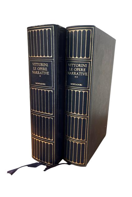 Le Opere Narrative - Elio Vittorini - copertina