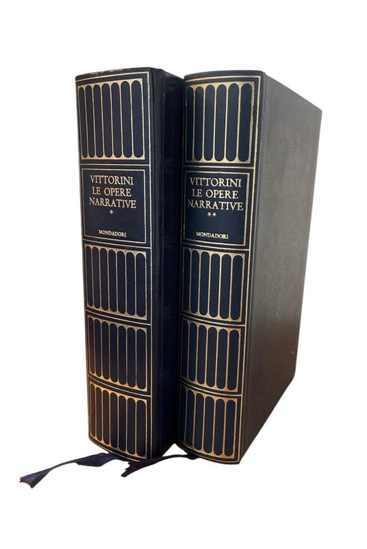 Le Opere Narrative - Elio Vittorini - copertina