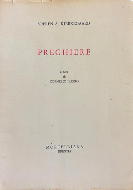Preghiere - copertina