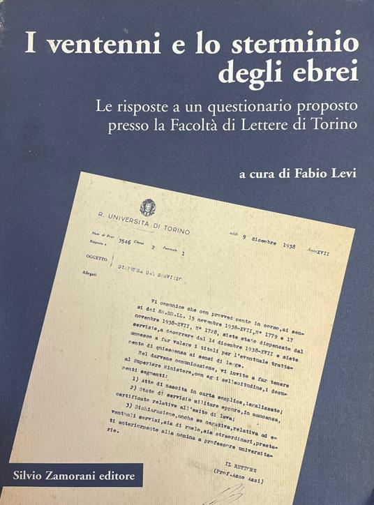 I Ventenni E Lo Sterminio Degli Ebrei - copertina
