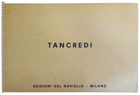 Tancredi. "Sedici Studi" - copertina