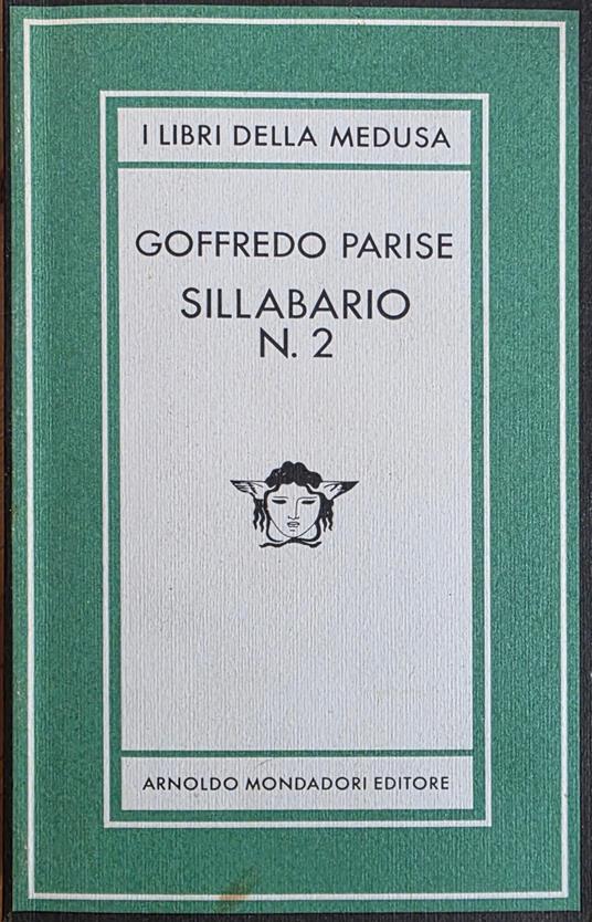 Sillabario N. 2 - Goffredo Parise - copertina