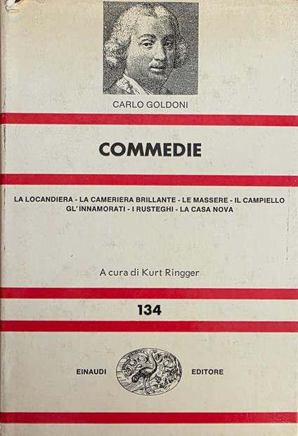 Commedie - Carlo Goldoni - copertina