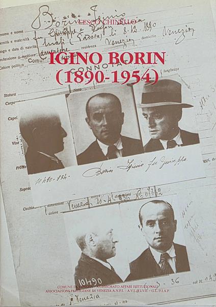 Igino Borin (1890 - 1954) - copertina