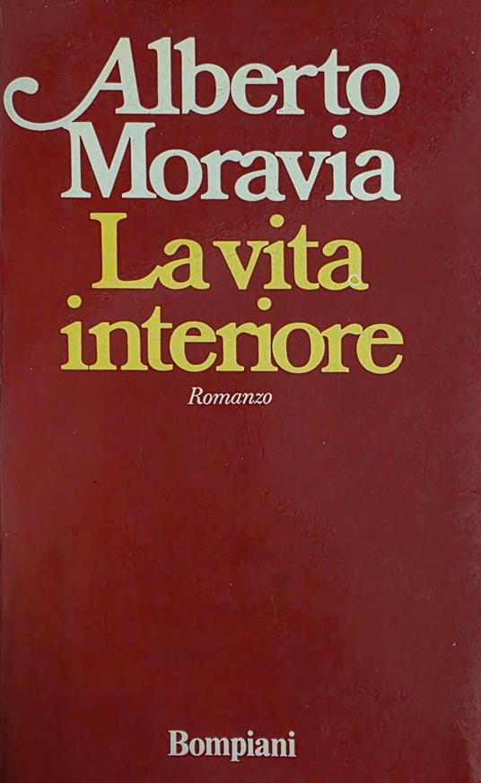 La Vita Interiore - Alberto Moravia - copertina