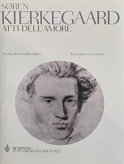 Atti Dell' Amore - Sören Kierkegaard - copertina