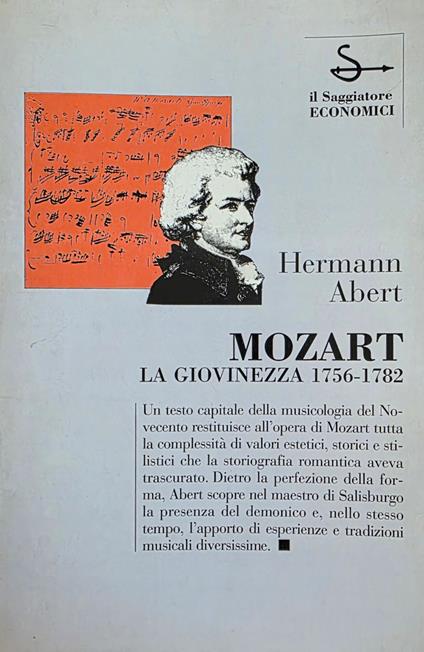 Mozart - Hermann Abert - copertina
