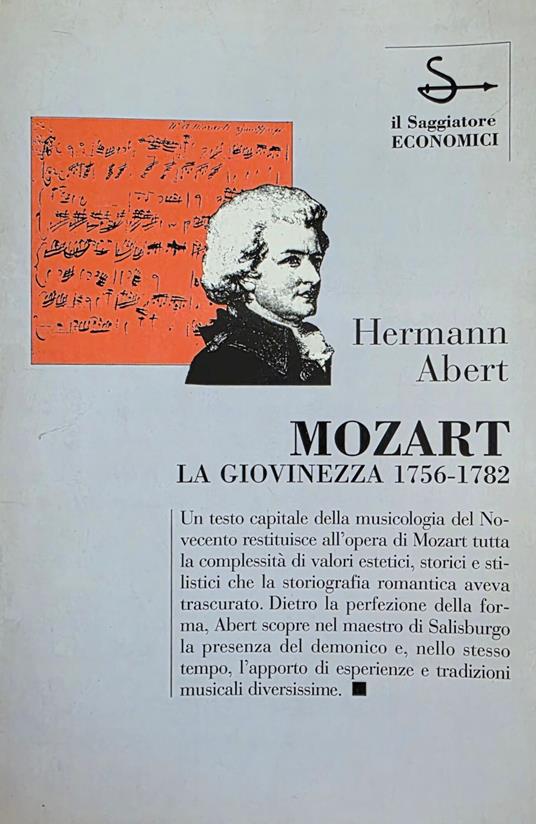 Mozart - Hermann Abert - copertina