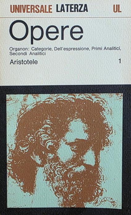 Opere - Aristotele - copertina