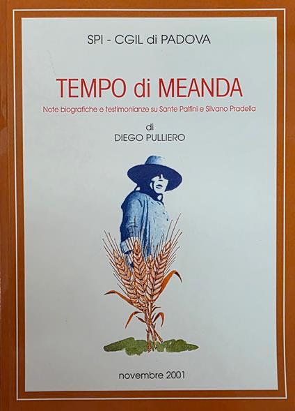 Tempo Di Meanda. Note Biografiche E Testimonianze Su Sante Palfini E Silvano Pradella - copertina